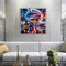 5D Colorful Truck Diamond Art Painting Kits for Adults,Eagle Diamond Art for Beginners, DIY Full Drill Flag Diamond dots for Wall Decor 12 x 12 Inch